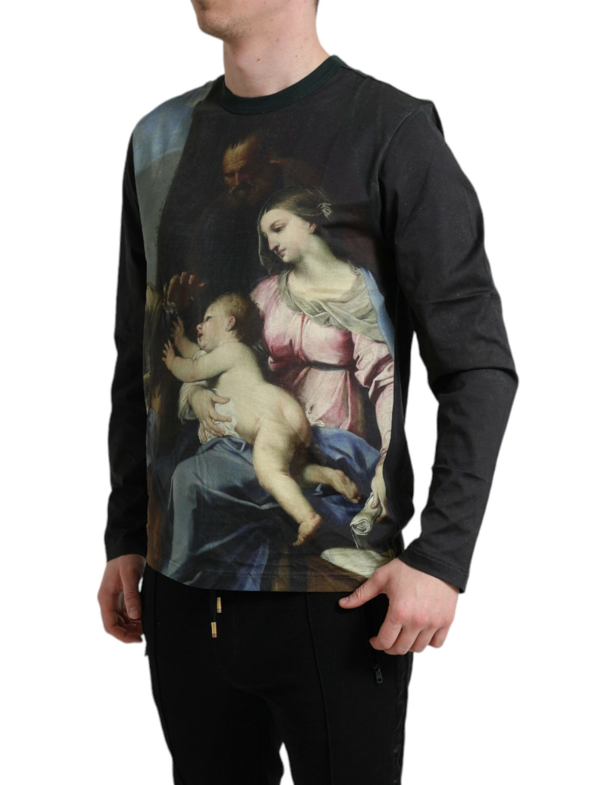 Dolce & Gabbana Elegant Crewneck Pullover Sweater