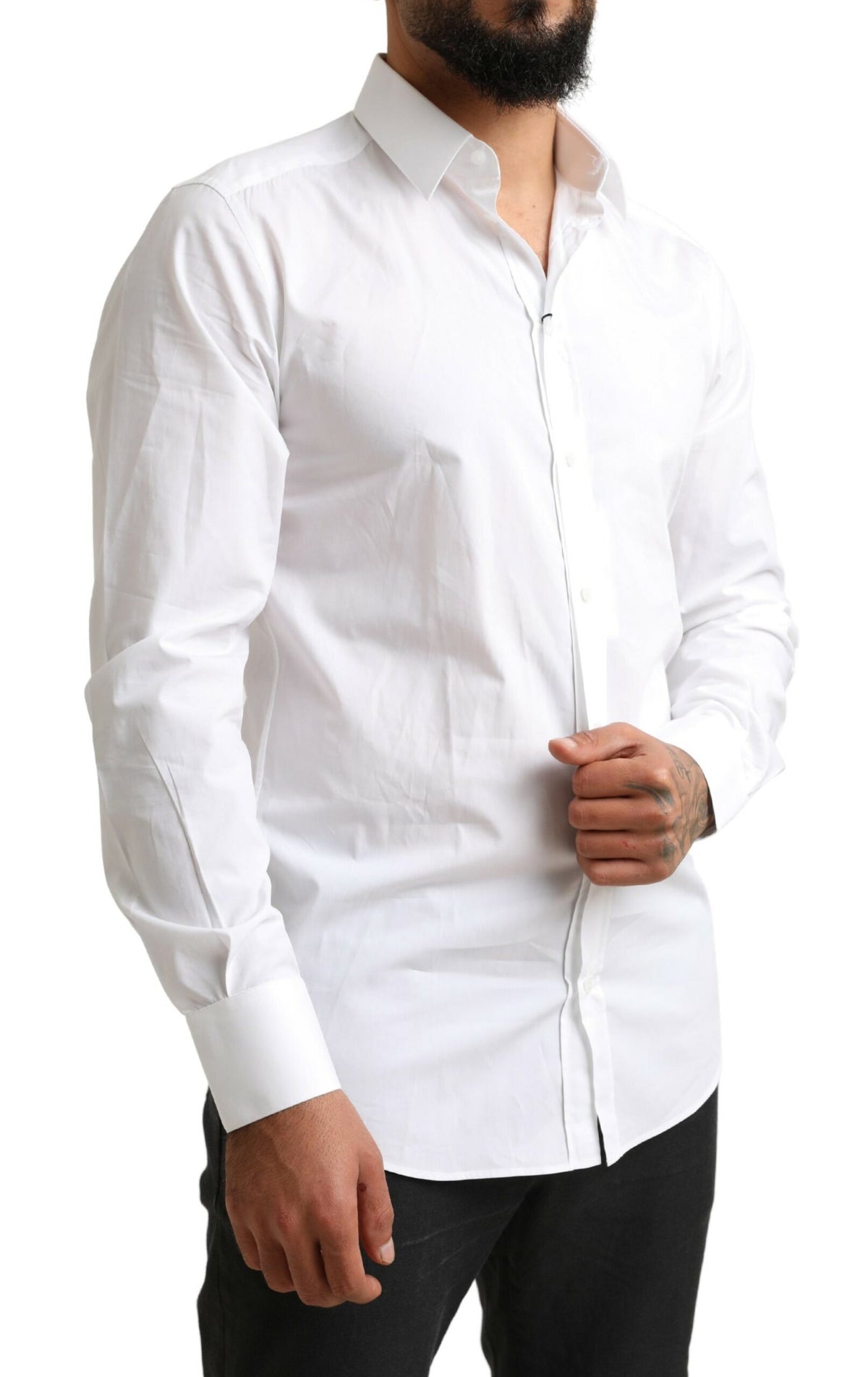 Dolce & Gabbana Gleaming Slim Fit Dress Shirt