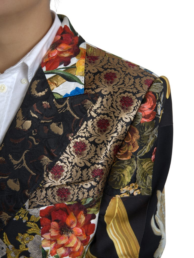 Dolce & Gabbana Elegant Multicolor Single Breasted Jacket