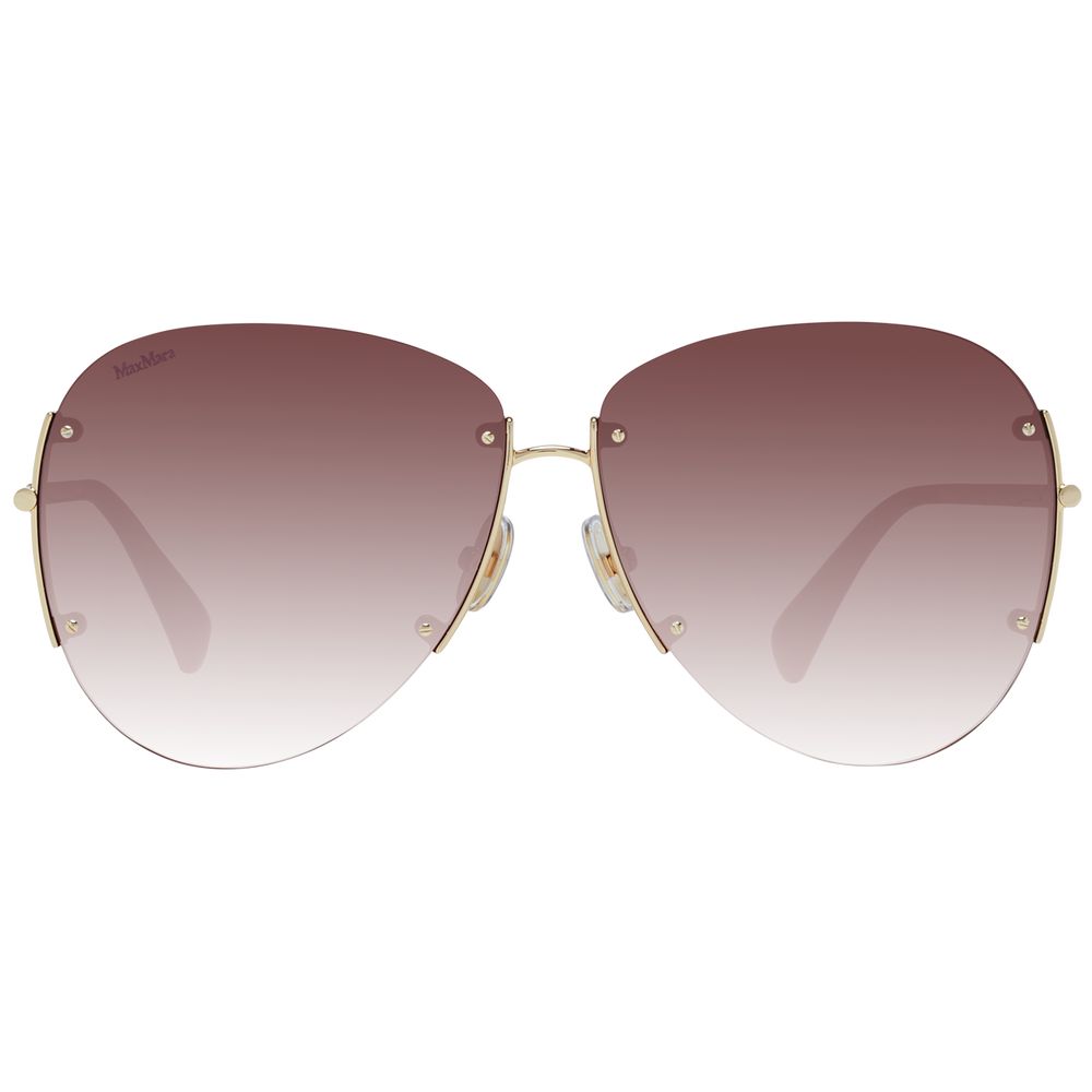 Max Mara Gold Women Sunglasses