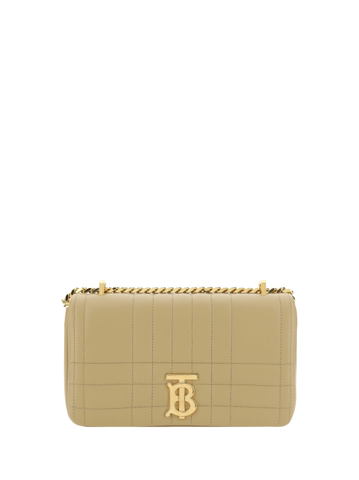 Burberry Elegant Quilted Lamb Leather Shoulder Bag