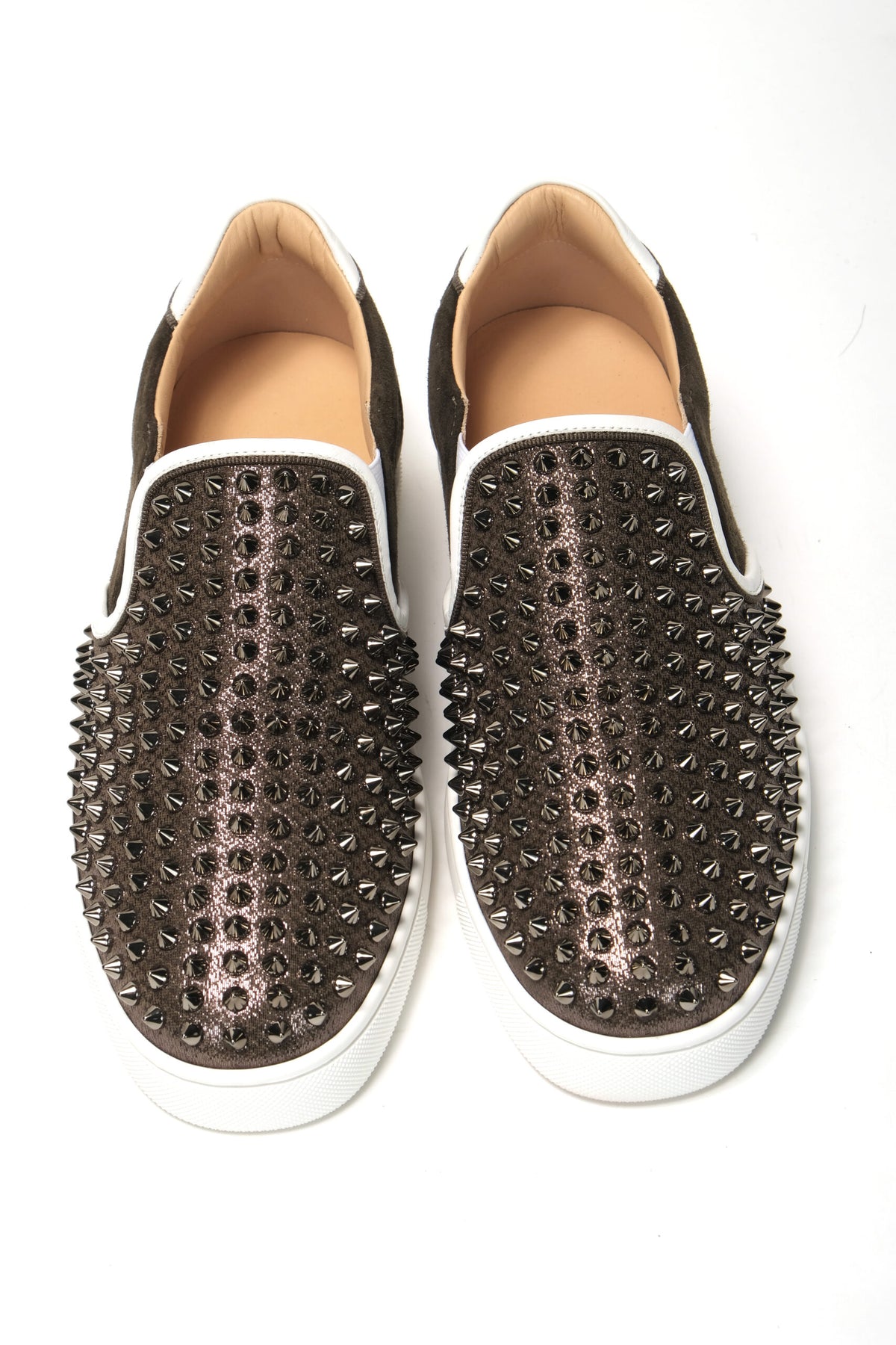 Christian Louboutin Alpino Version Sailor Boat Orlato Spikes Flat Shoes