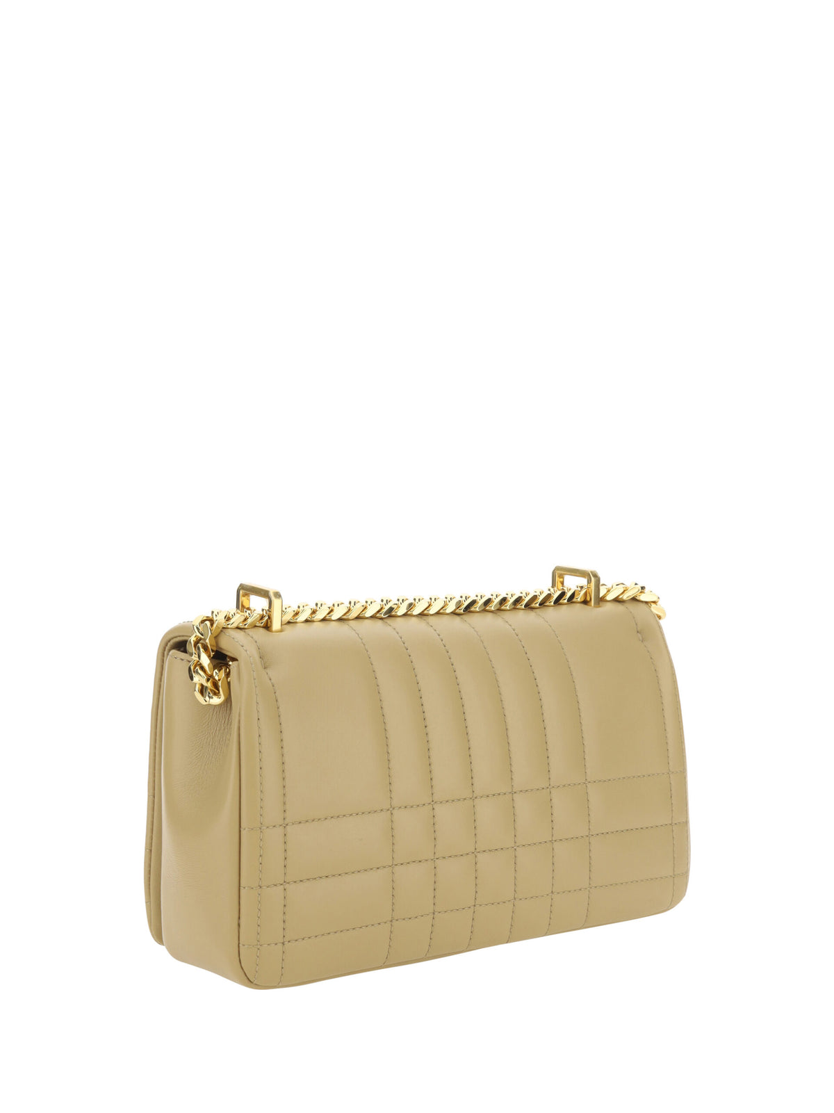 Burberry Oat Beige Leather Lola Shoulder Bag