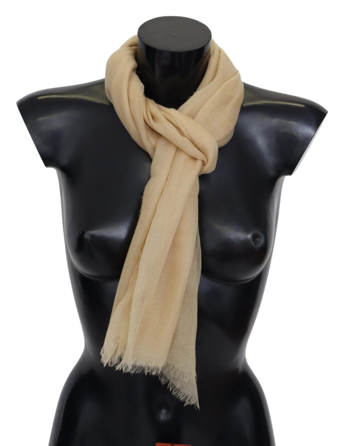 Missoni Elegant Cashmere Scarf in Beige