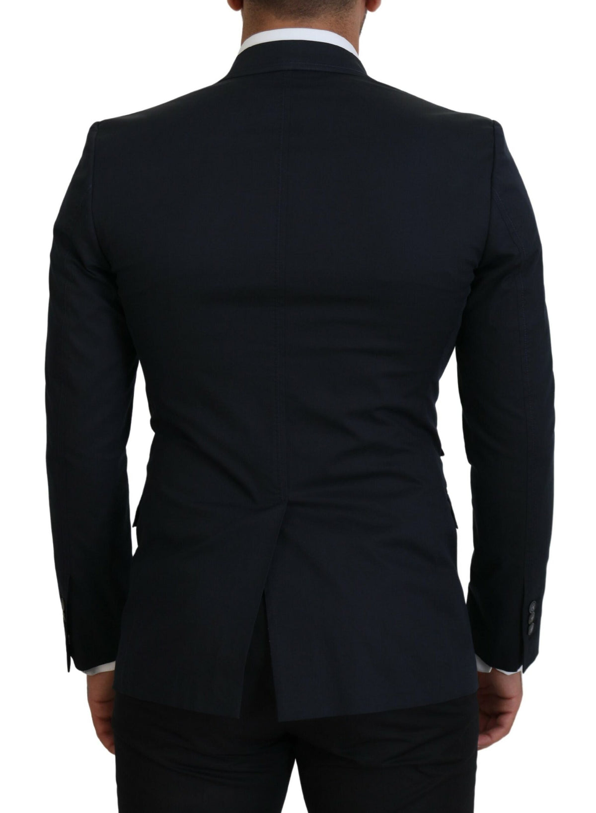 Dolce & Gabbana Chic Blue Single Breasted Formal Blazer