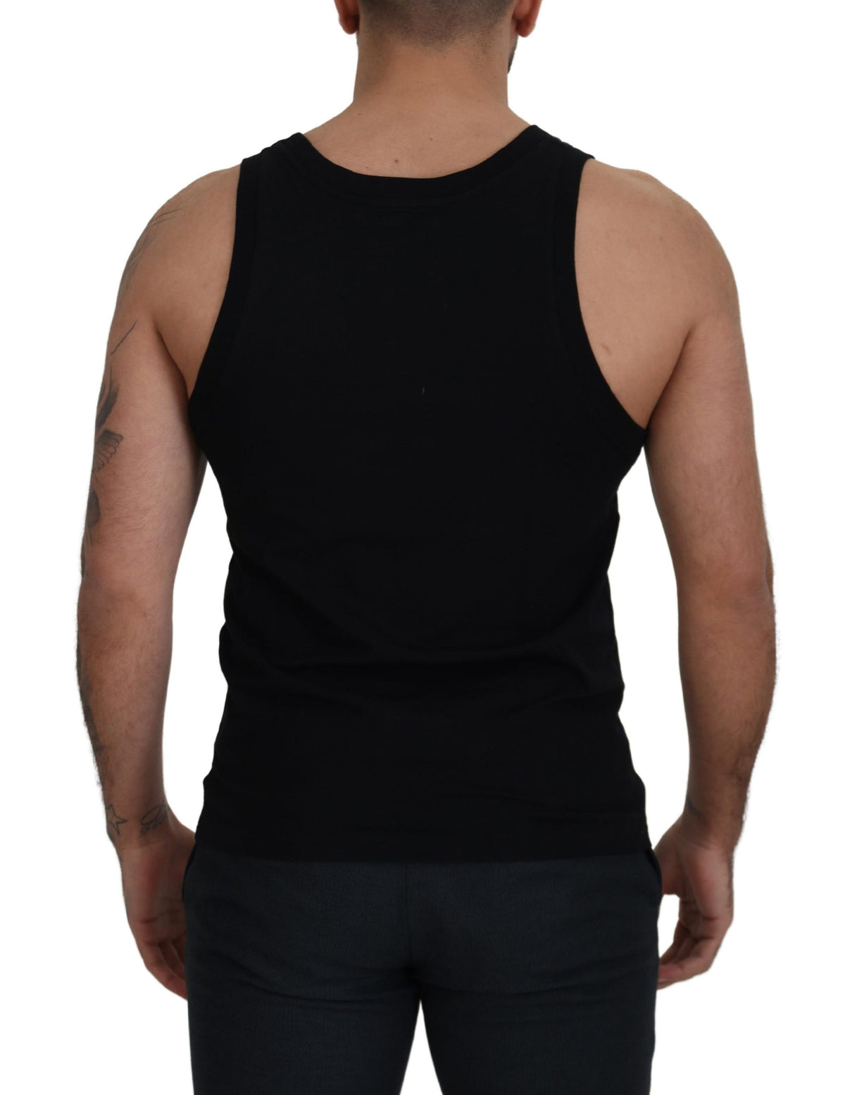 Dolce & Gabbana Elegant Black Tank Top T-Shirt