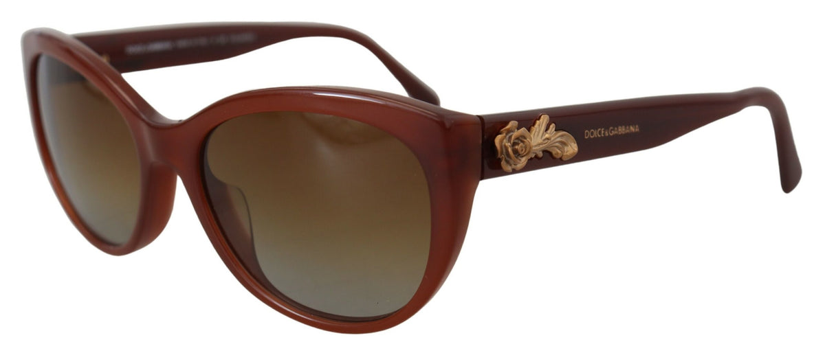 Dolce & Gabbana Elegant Acetate Designer Sunglasses