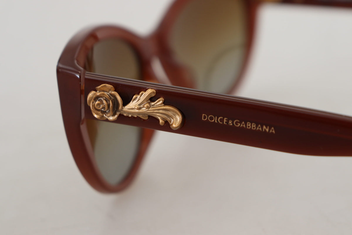 Dolce & Gabbana Elegant Acetate Designer Sunglasses