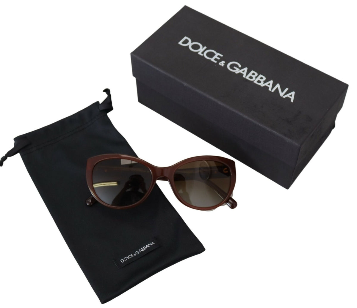 Dolce & Gabbana Elegant Acetate Designer Sunglasses