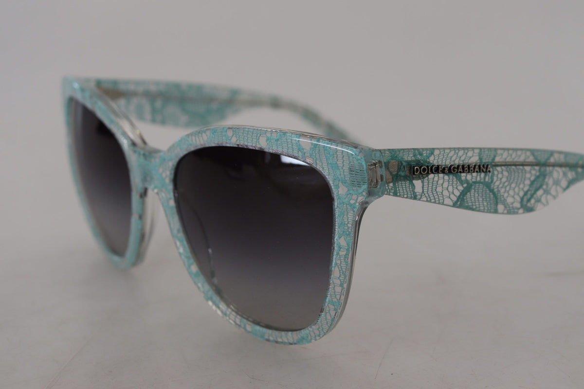 Dolce & Gabbana Elegant Sicilian Lace Designer Sunglasses