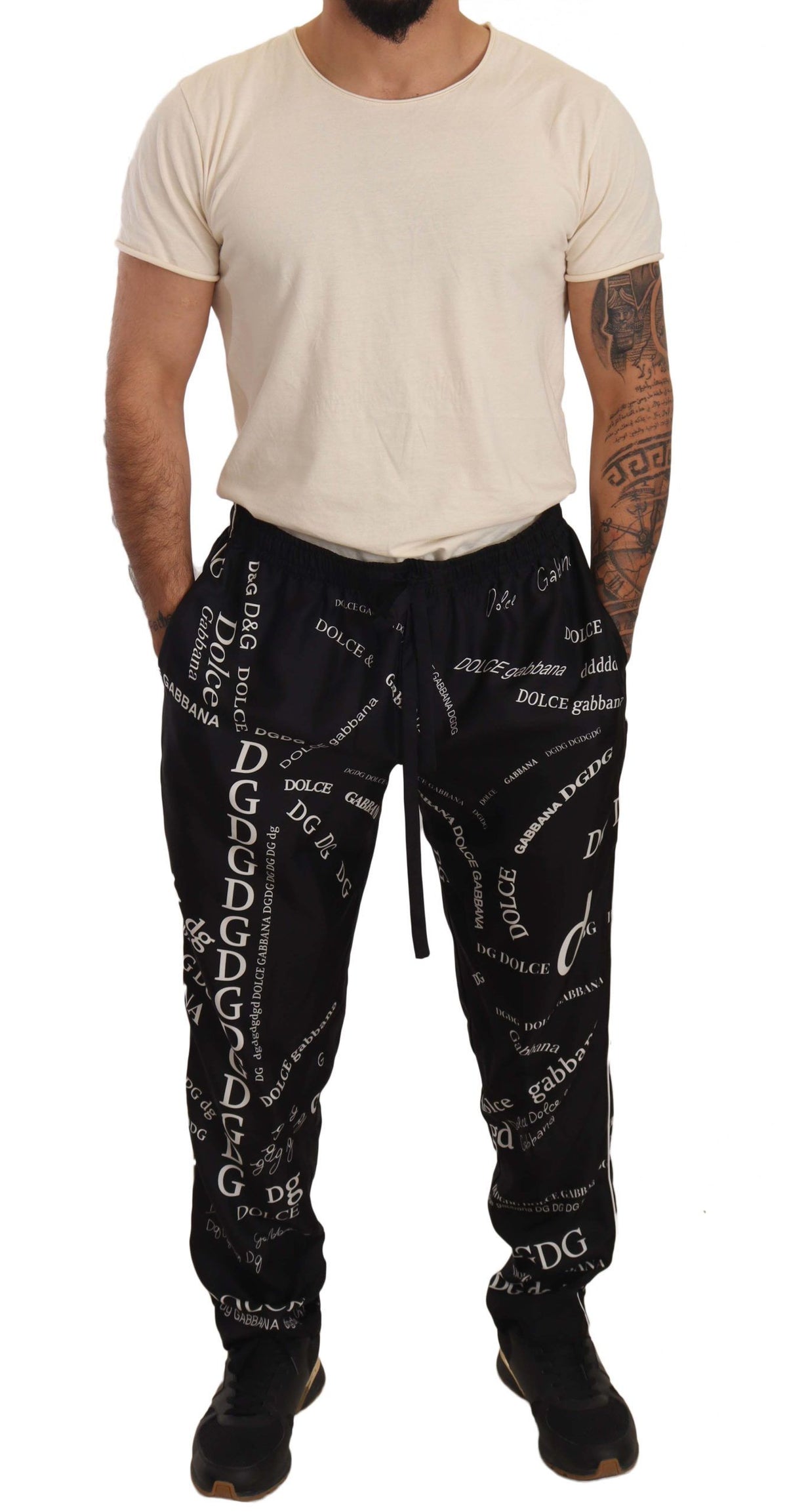 Dolce & Gabbana Elegant Silk Lounge Pants