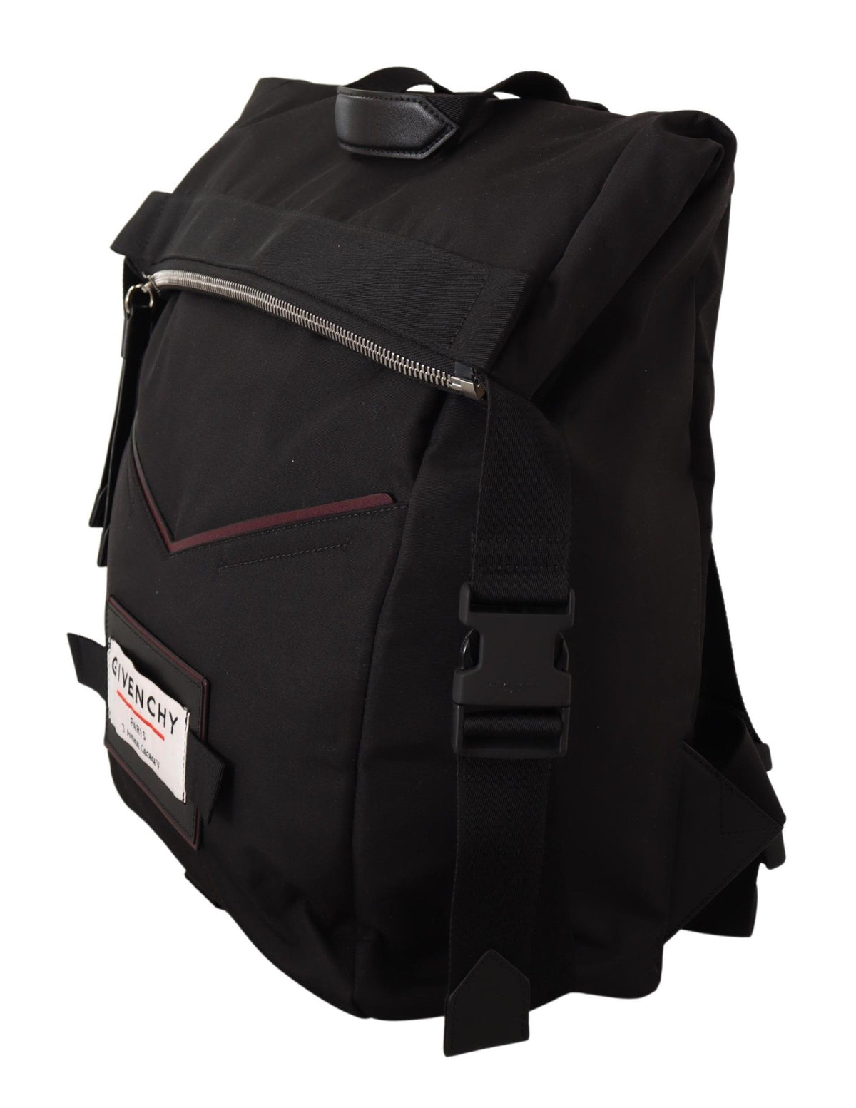 Givenchy Black Fabric Downtown Top Zip Backpack