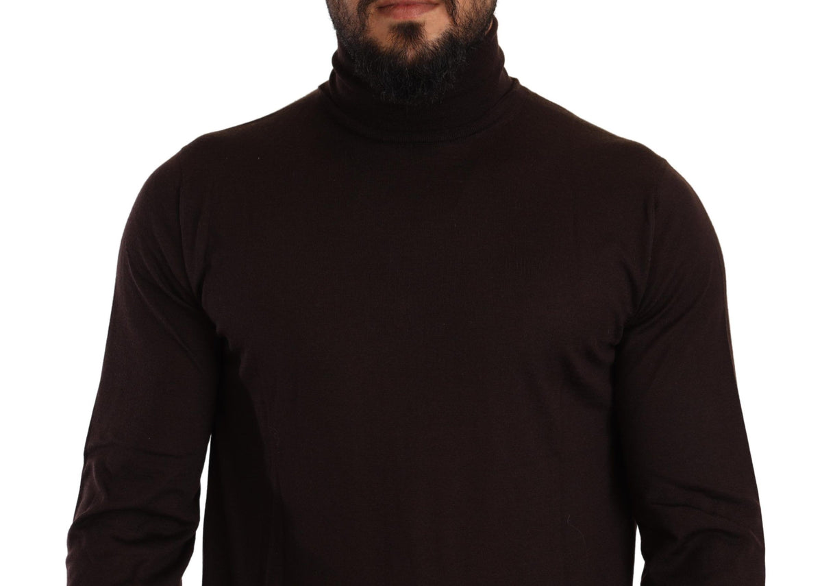 Dolce & Gabbana Elegant Cashmere Turtleneck Sweater