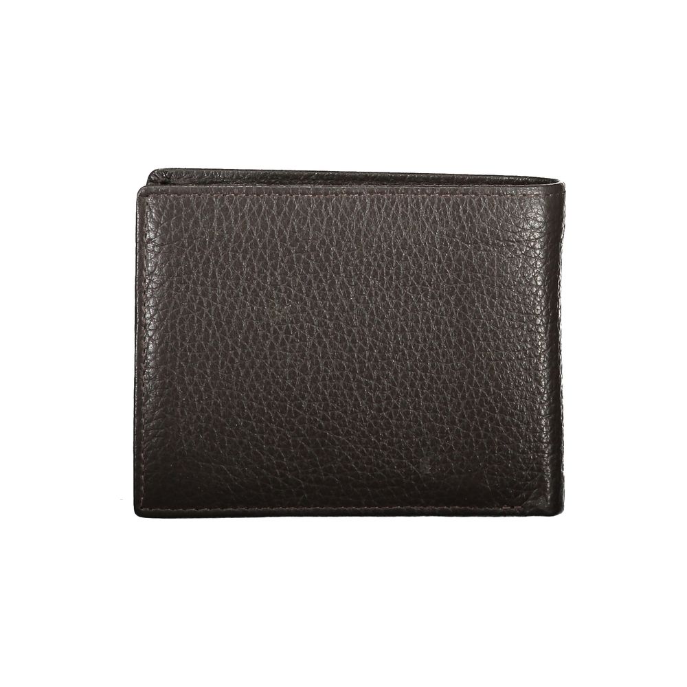 Aeronautica Militare Elegant Leather Dual-Compartment Wallet