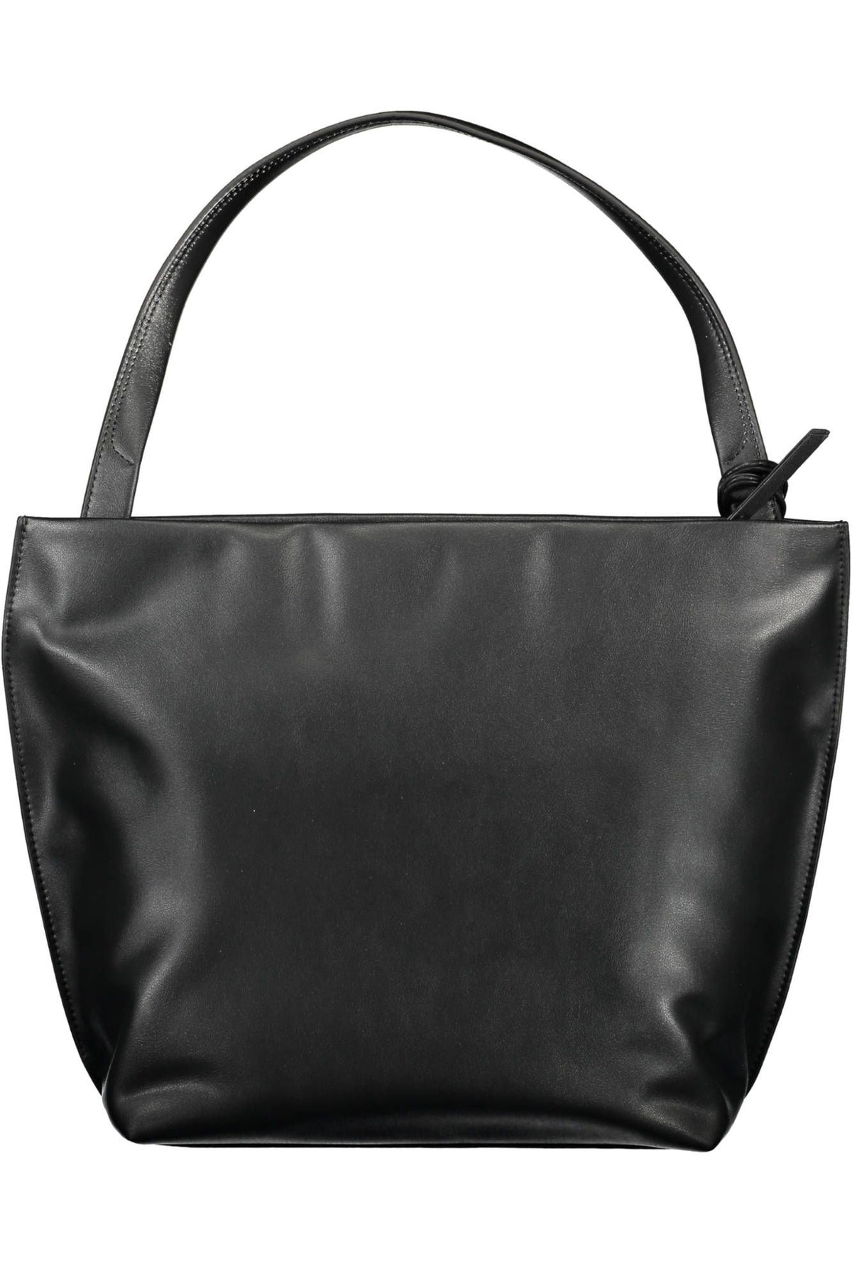 Calvin Klein Elegant One-Handle Shoulder Bag in Sleek Black