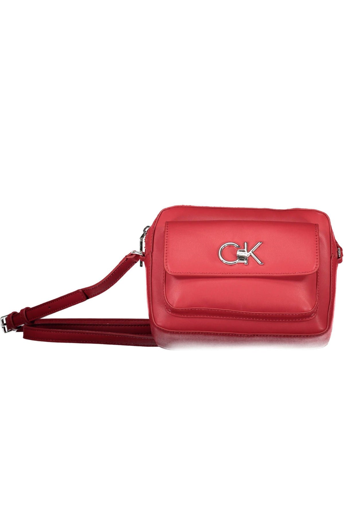 Calvin Klein Chic Red Adjustable Shoulder Bag