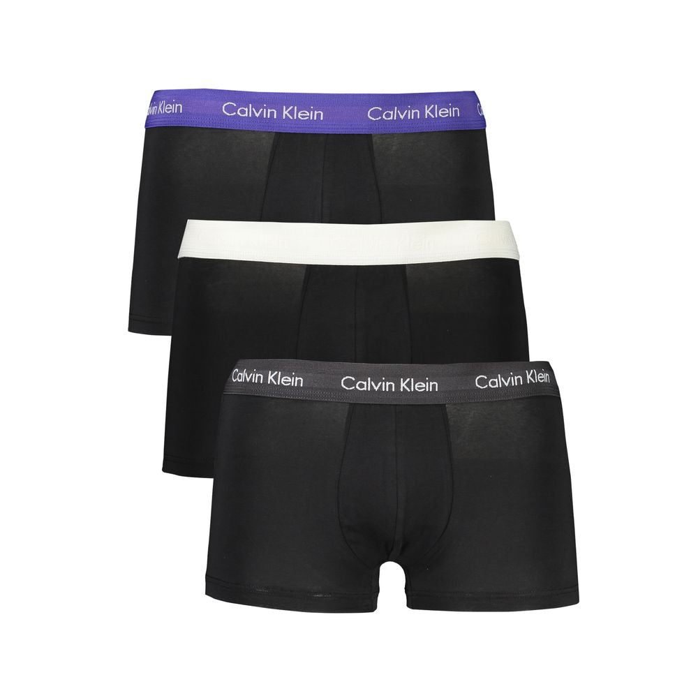 Calvin Klein Sleek Tri-Pack Elastic Waist Boxers