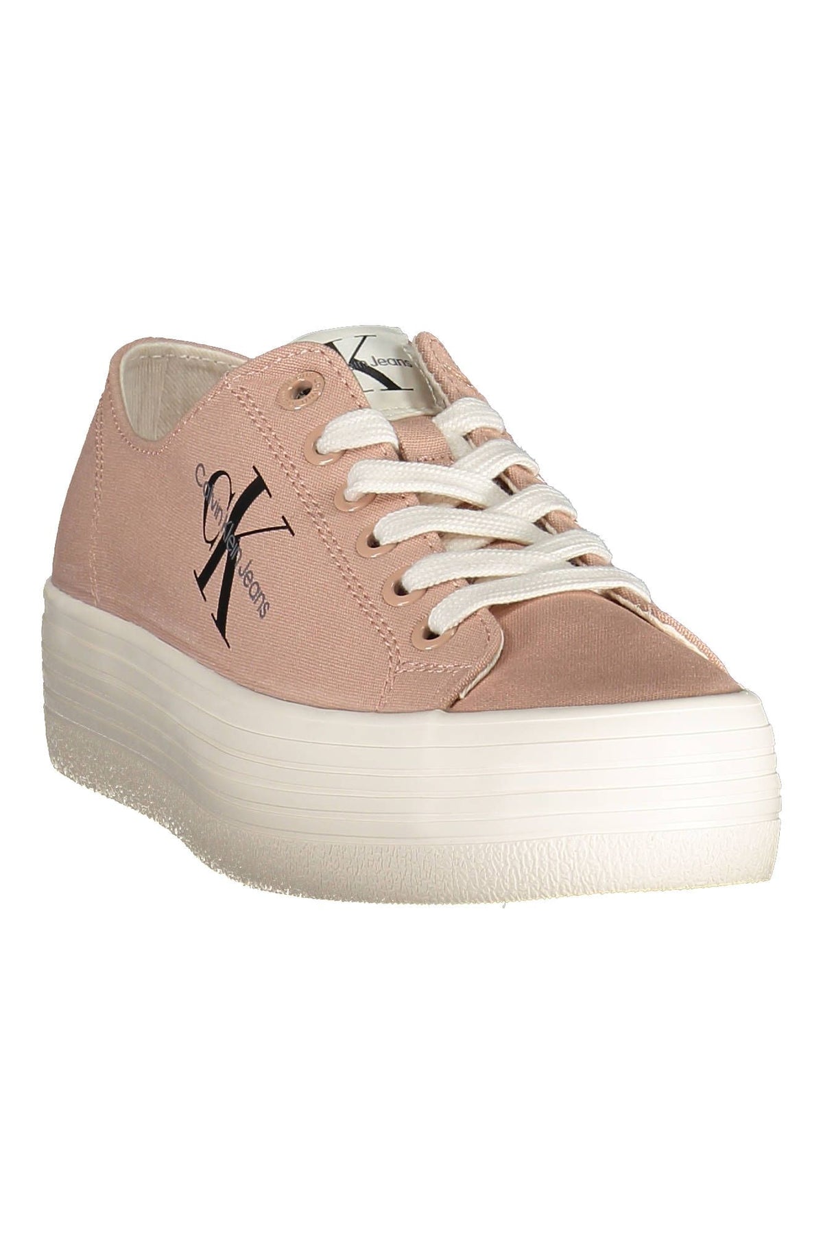 Calvin Klein Chic Pink Platform Sneakers with Contrasting Details