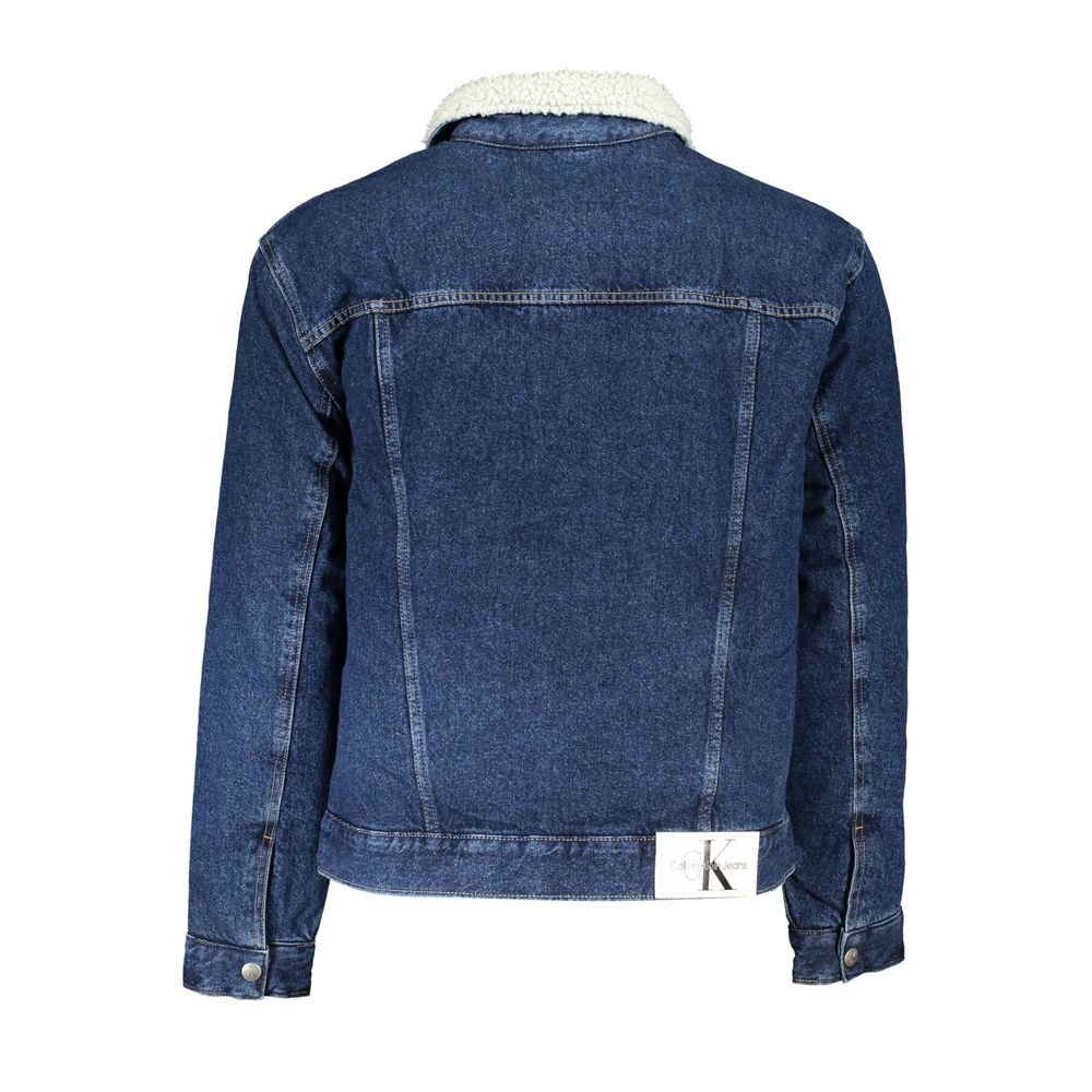 Calvin Klein Chic Padded Denim Jacket - Tailored Elegance