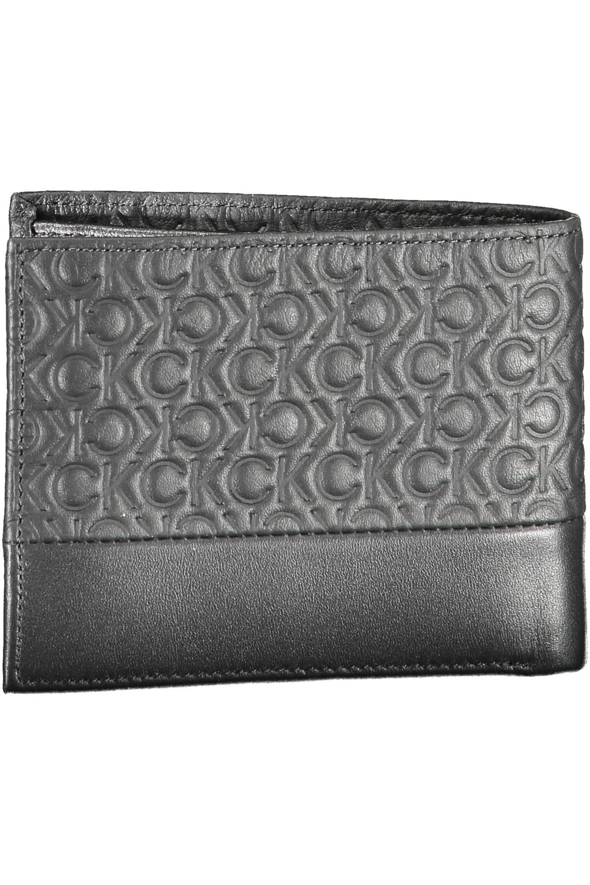 Calvin Klein Elegant Black Leather Wallet with RFID Block