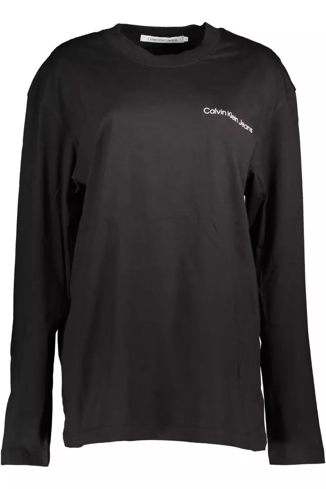 Calvin Klein Sleek Reflective Logo Long-Sleeve Tee