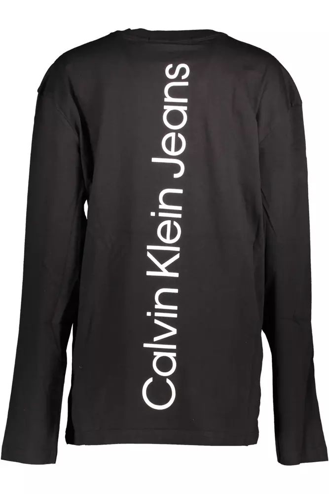 Calvin Klein Sleek Reflective Logo Long-Sleeve Tee