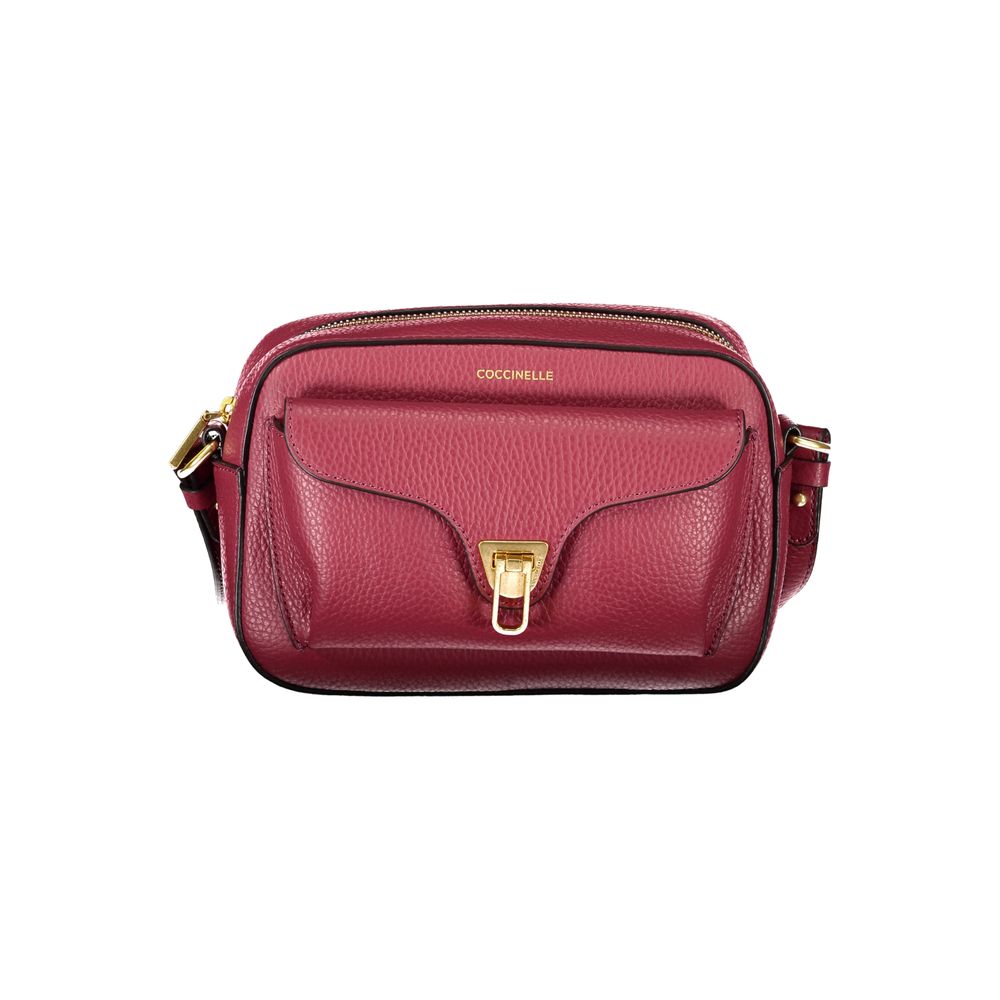 Coccinelle Red Leather Handbag