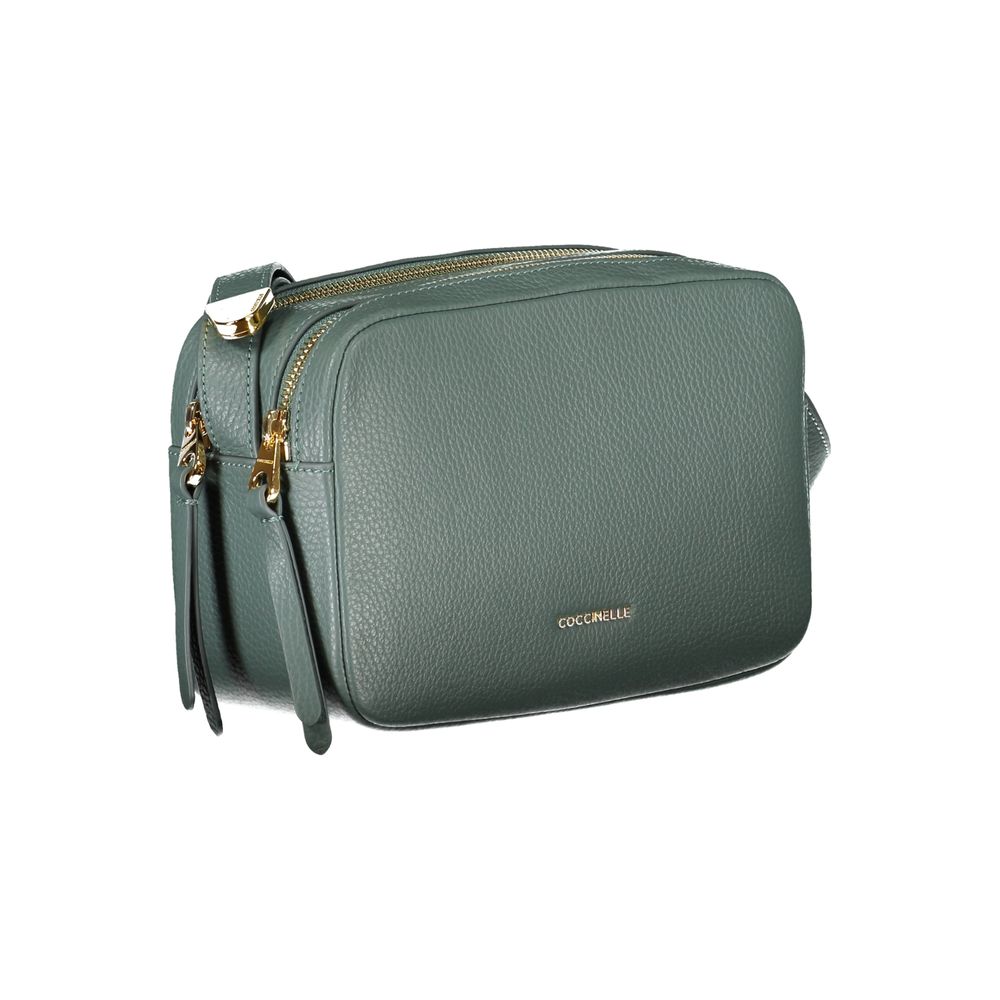 Coccinelle Green Leather Handbag