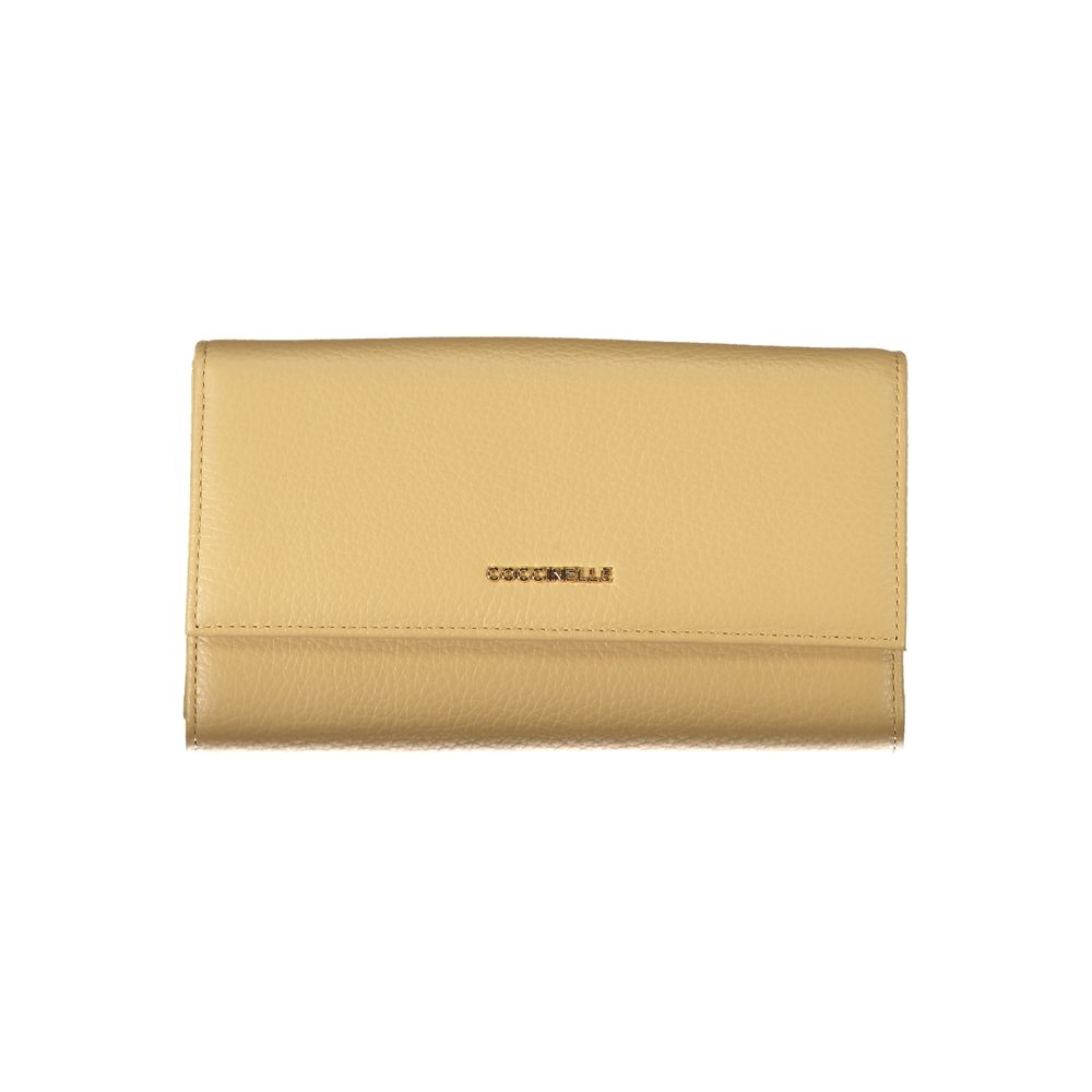 Coccinelle Beige Leather Wallet