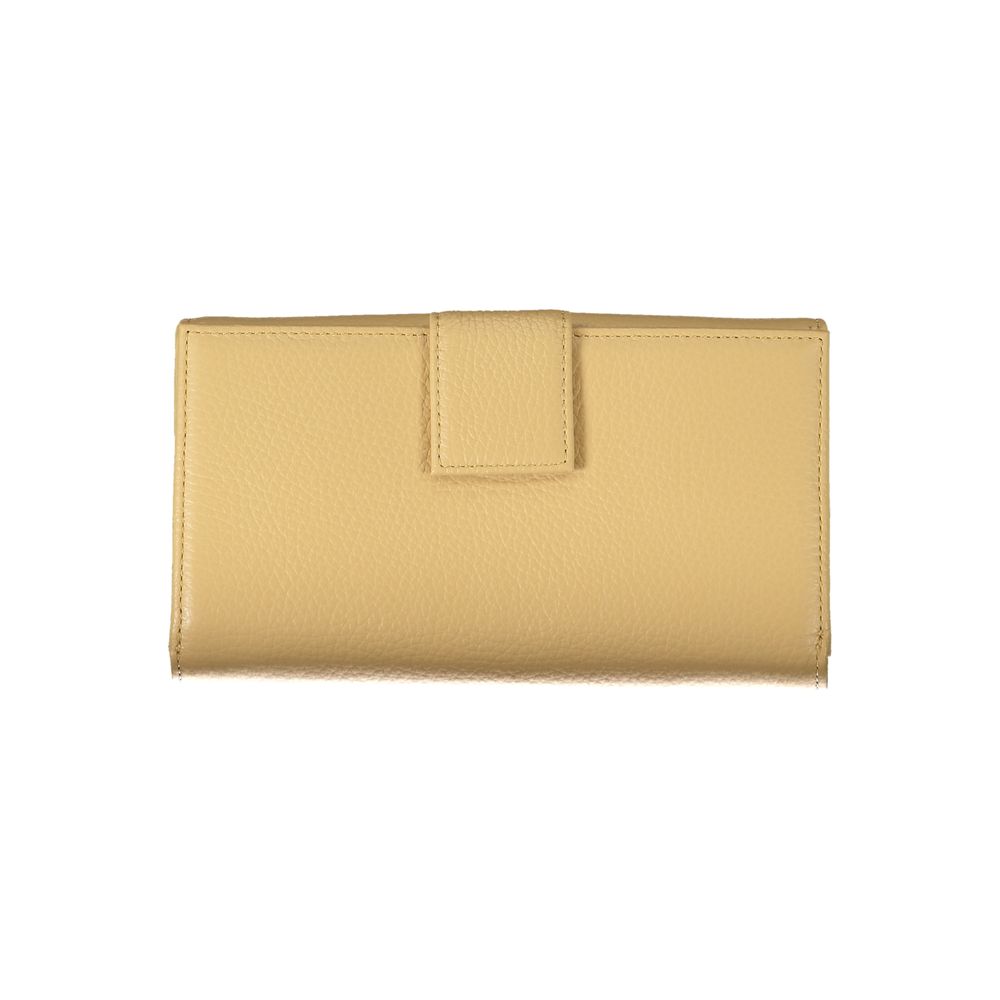 Coccinelle Beige Leather Wallet