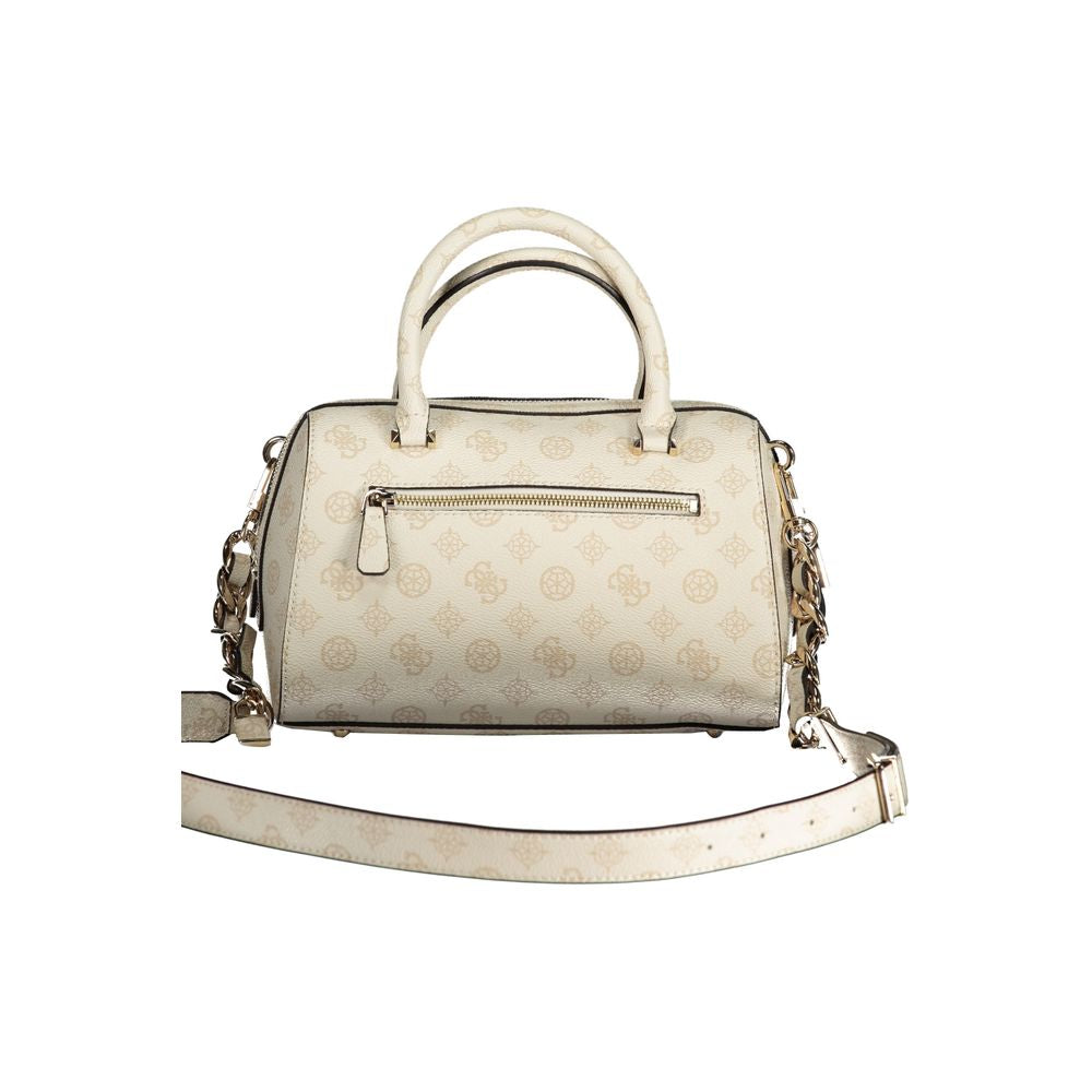 Guess Jeans Beige Polyethylene Handbag