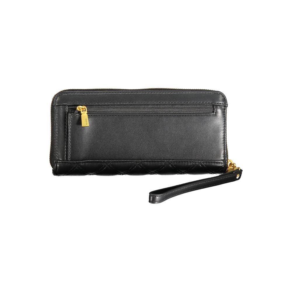 Guess Jeans Black Polyethylene Wallet