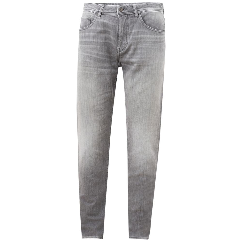 Armani Exchange Charcoal Chic Cotton Jeans