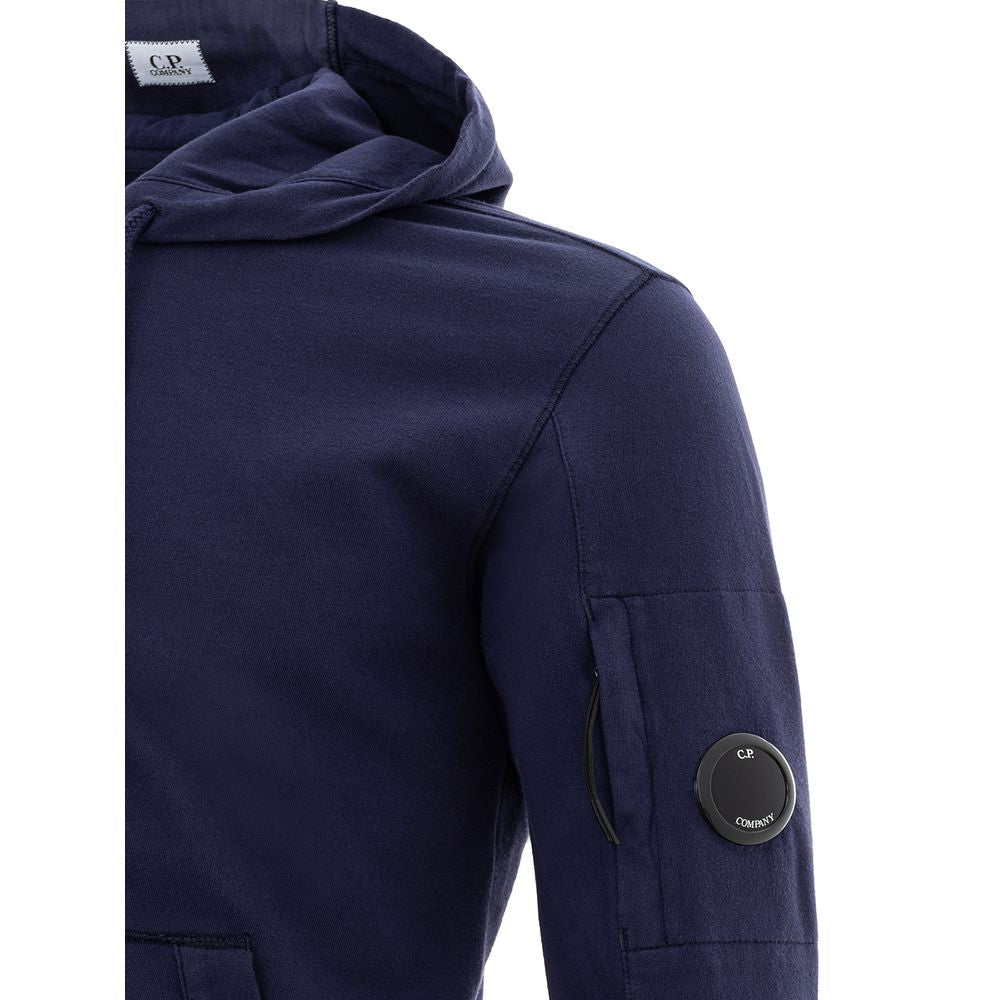 C.P. Company Exclusive Blue Cotton Sweater for Men