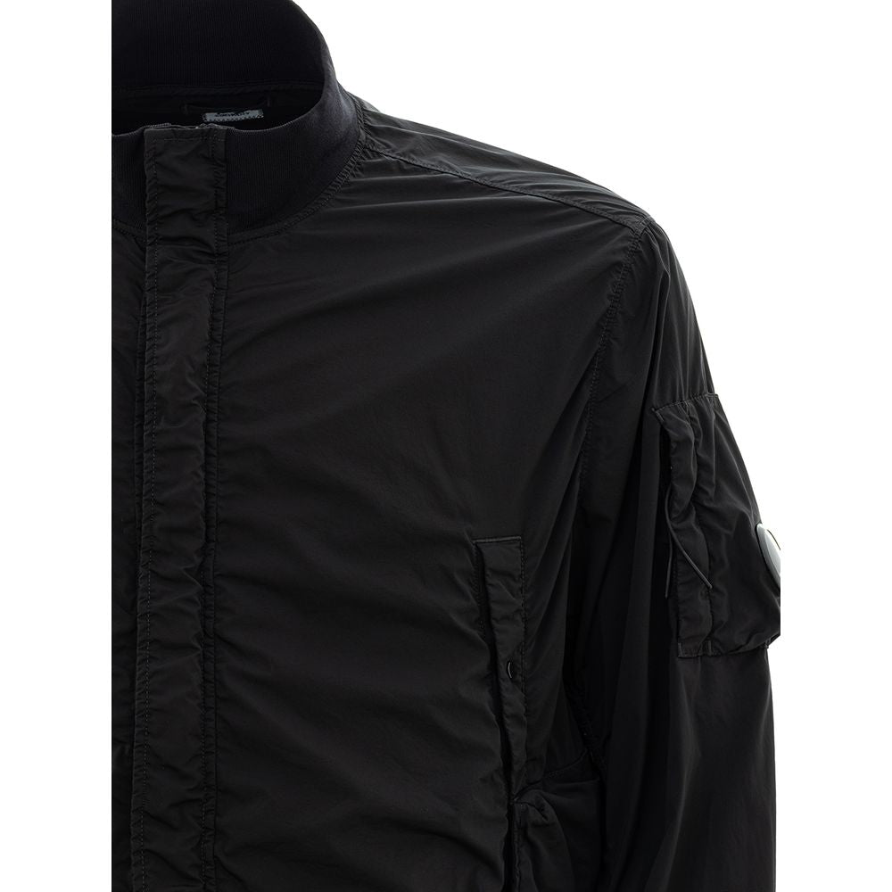 C.P. Company Sleek Black Urban Polyamide Jacket