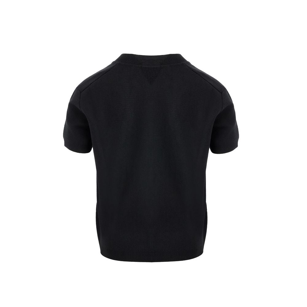 Bottega Veneta Elegant Cashmere Black Top