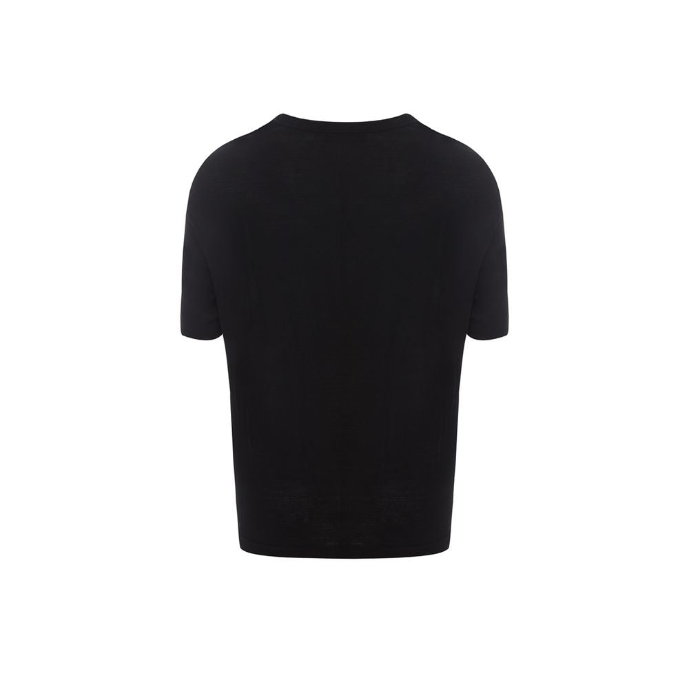 Dolce & Gabbana Elegant Black Cotton Top