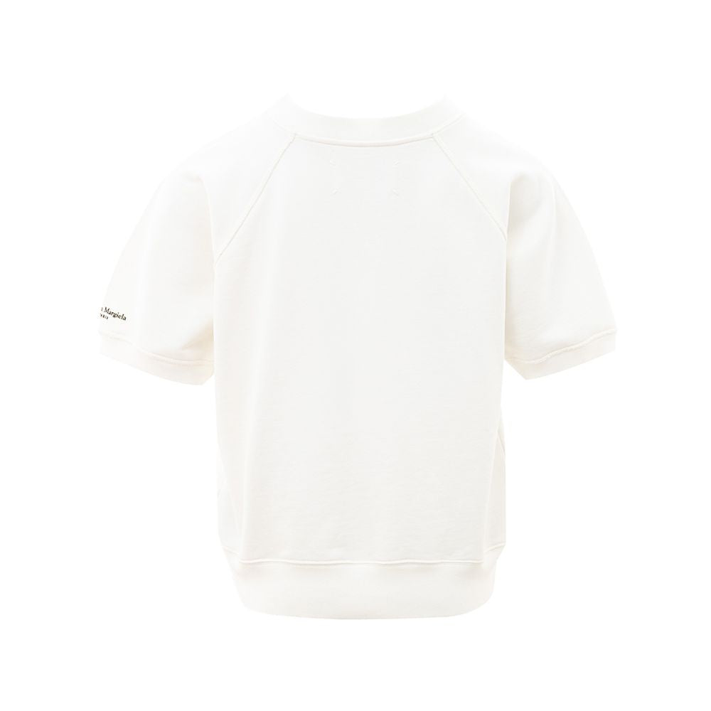 Maison Margiela Elegant White Cotton Top for Women