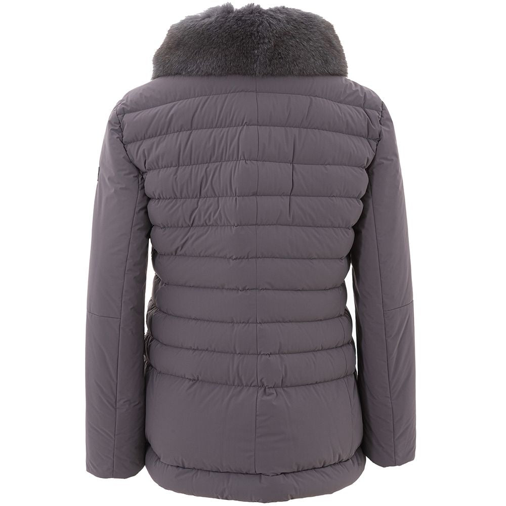 Peuterey Elegant Purple Polyamide Jacket for Women