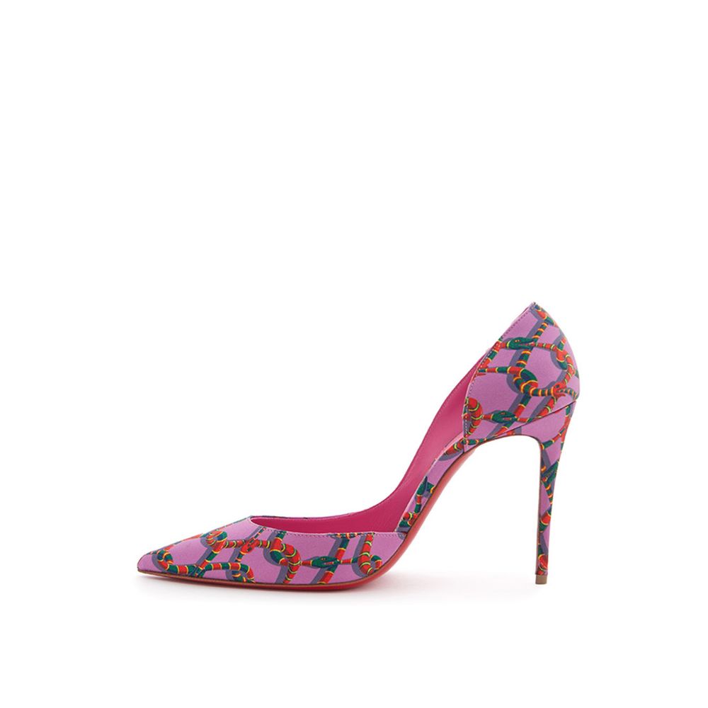 Christian Louboutin Elegant Pink Raso Pumps