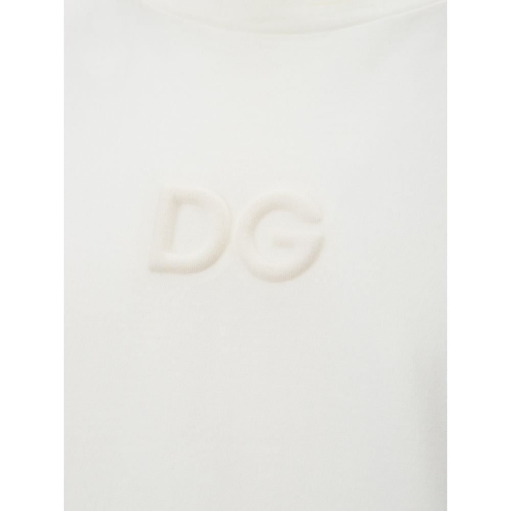 Dolce & Gabbana Elegant White Cotton Tee for Men