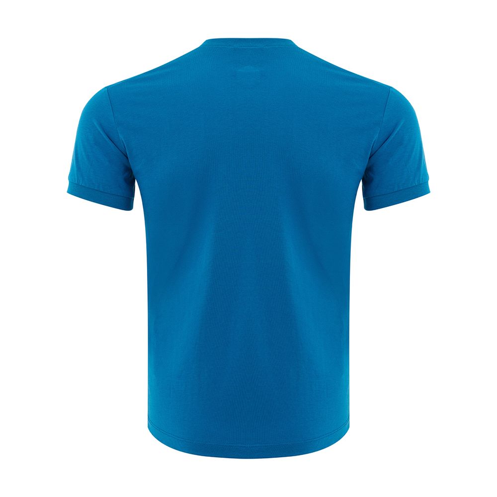 Dsquared² Elevated Blue Cotton Crew Neck Tee