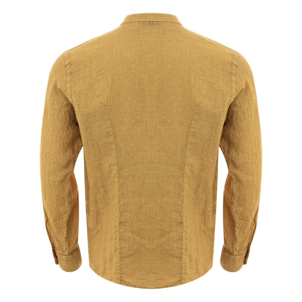 Gran Sasso Golden Linen Luxury Shirt