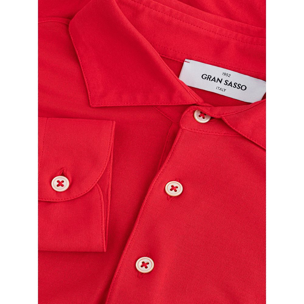 Gran Sasso Summertime Fuchsia Polo for the Distinguished Gent