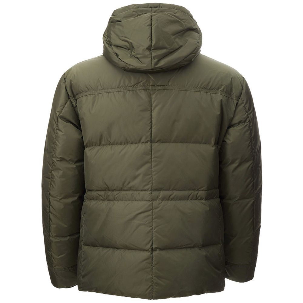 Peuterey Elegant Green Polyamide Jacket for Men