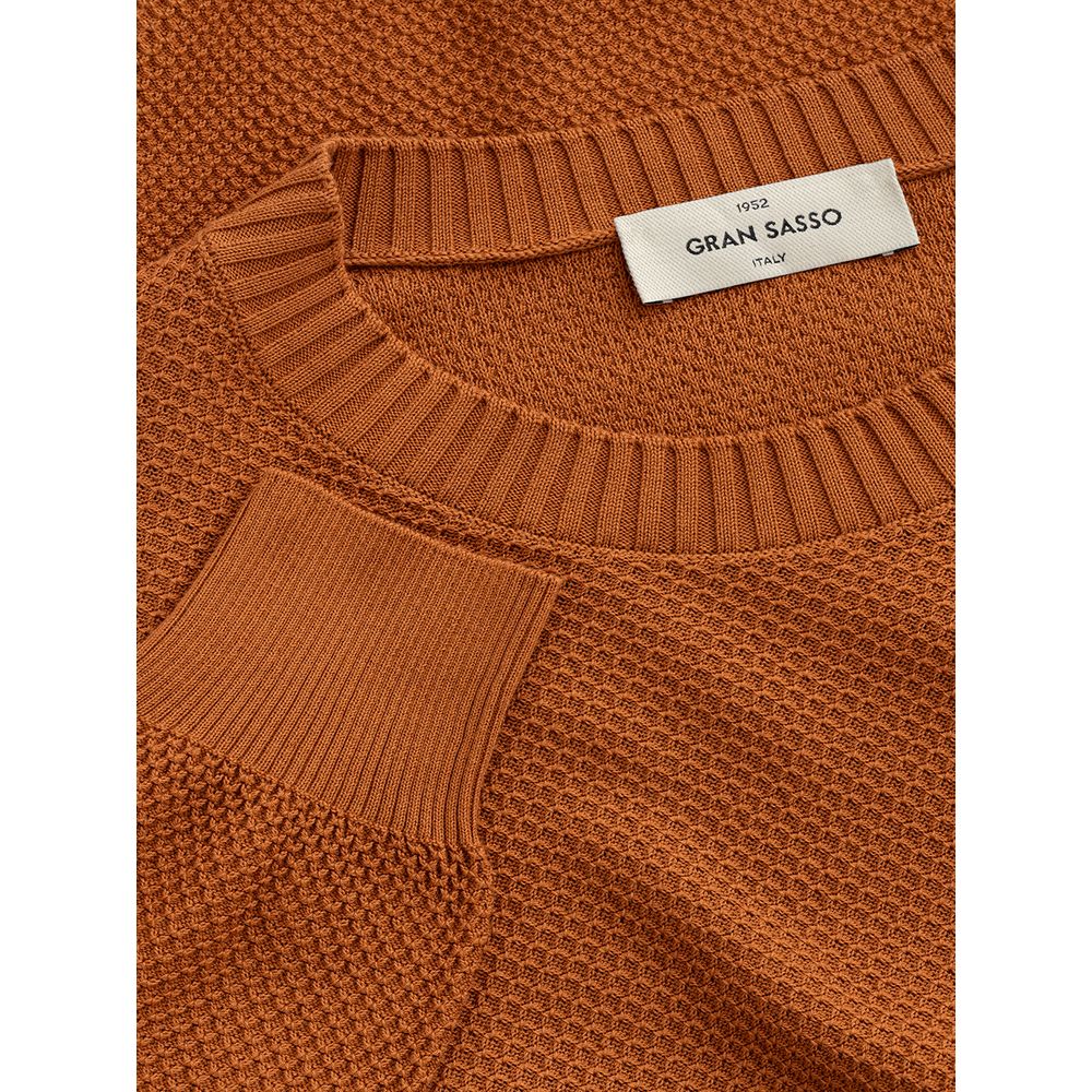 Gran Sasso Italian Cotton Elegance Sweater