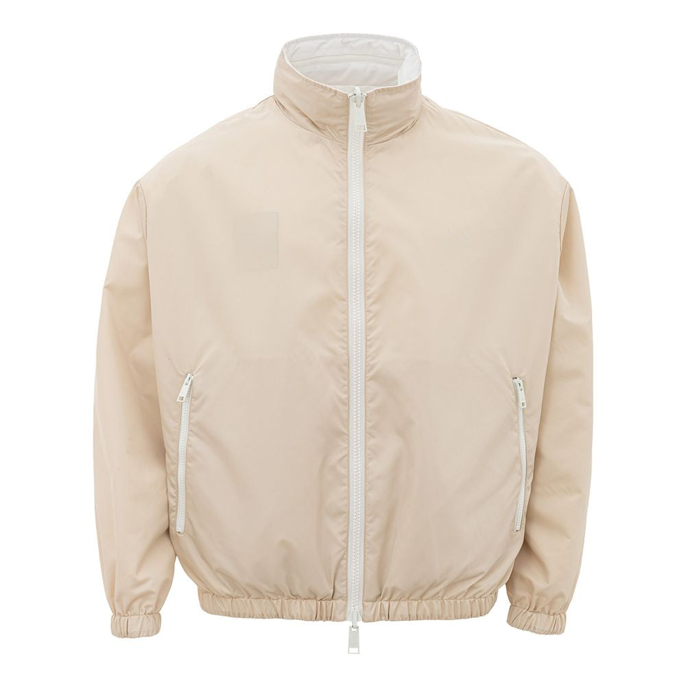 Armani Exchange Beige Polyamide Essential Jacket