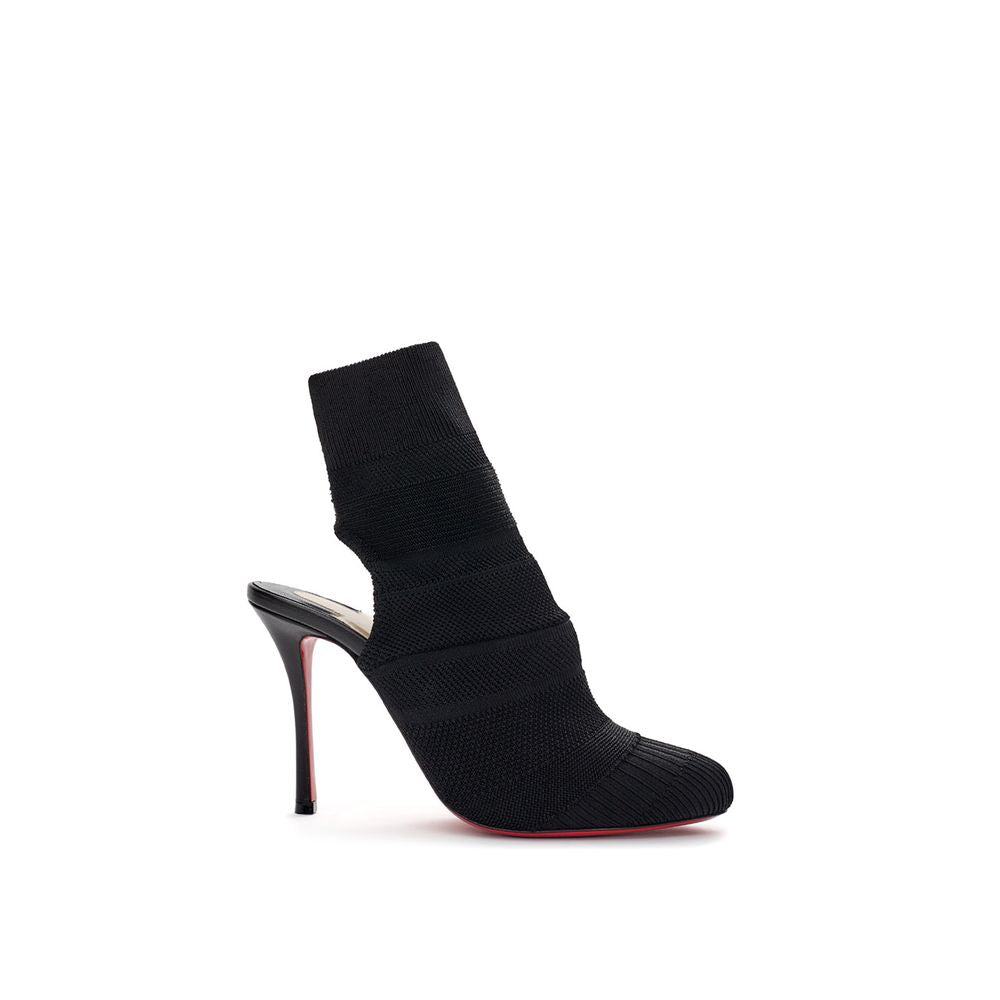 Christian Louboutin Elegant Black Leather Boots