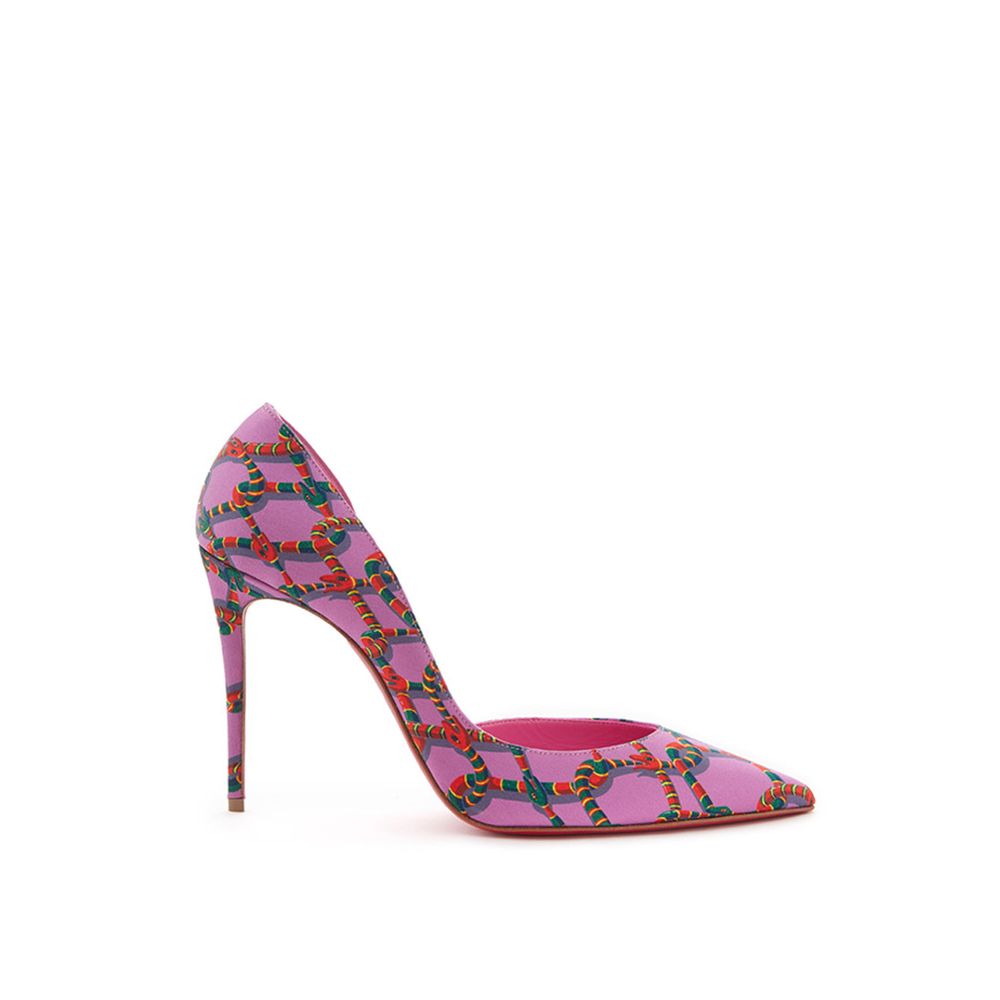 Christian Louboutin Elegant Pink Raso Pumps