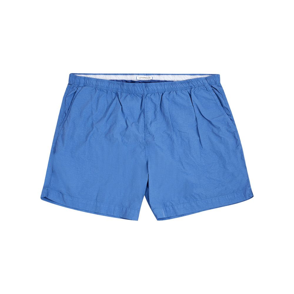 C.P. Company Sleek Marine Blue Polyamide Swim Shorts